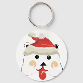 Weihnachtsbär Schlüsselanhänger