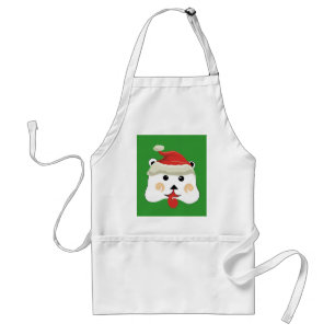 Weihnachtsbär Schürze