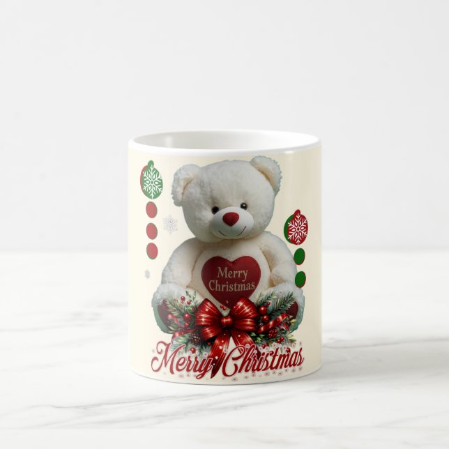 Weihnachtsbär-Tasse Kaffeetasse (Mittel)