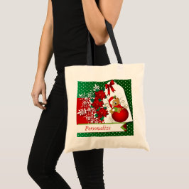 Weihnachtsbär Tragetasche