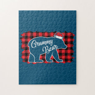 Weihnachtsbär Weihnachten Kariert Buffalo