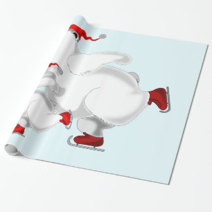 Weihnachtsbären Geschenkpapier