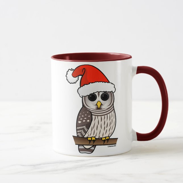 Weihnachtsbarot Owl Santa Tasse (Rechts)