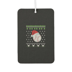 WeihnachtsBaseball Autolufterfrischer