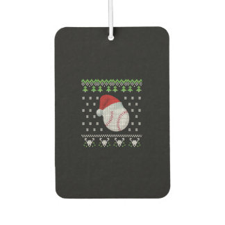 WeihnachtsBaseball Autolufterfrischer
