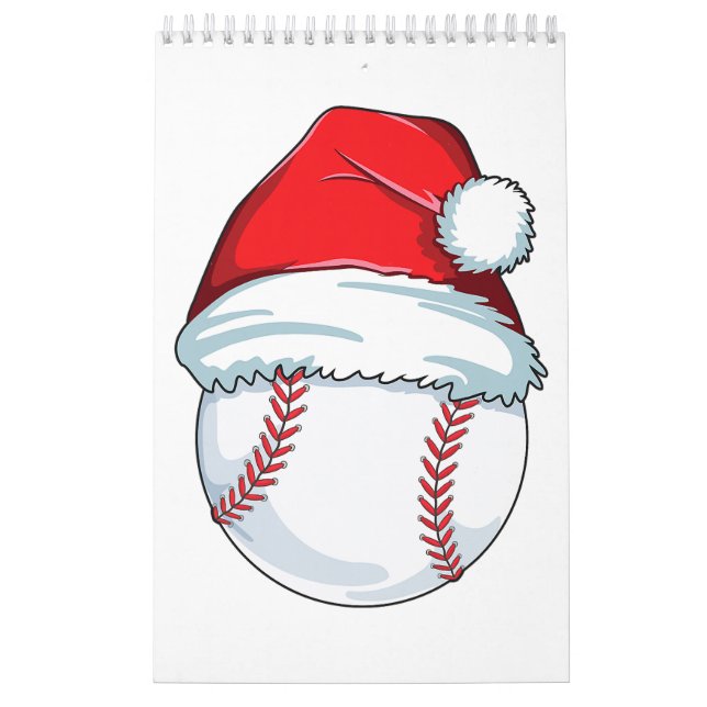 WeihnachtsBaseball für Kinder Männer Ball Santa Pa Kalender (Titelbild)