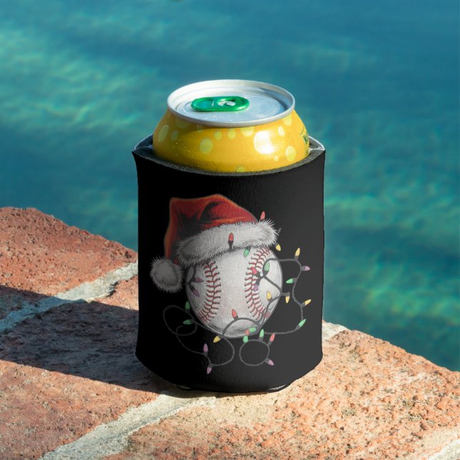 WeihnachtsBaseball-Spieler Dosenkühler (In Situ Pool)