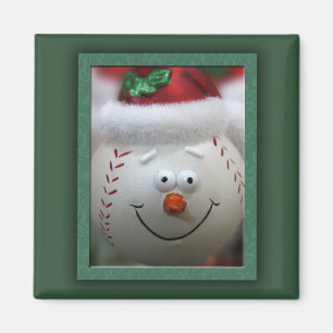 Weihnachtsbaseballmagnet Magnet