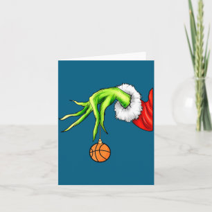 Weihnachtsbasketball Xmas Santa Sport Weihnachten Karte
