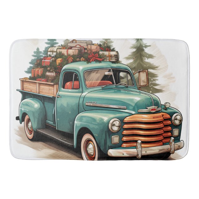 Weihnachtsbath Mat Badematte (Vorderseite)