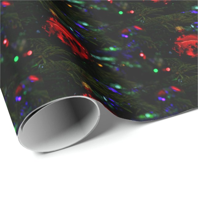 Weihnachtsbauble Geschenkpapier (Rolleneckpunkt)