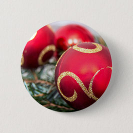 Weihnachtsbaubles Button