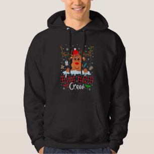 Weihnachtsbauer Boo Boo Crew Nurse Buffalo Plai Hoodie