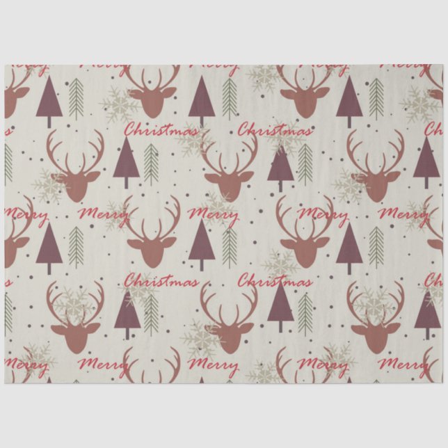 Weihnachtsbauerndesign 11 seidenpapier (Vorderseite)