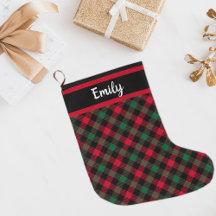 Weihnachtsbauernhof Personalisiert Tartan Kariert