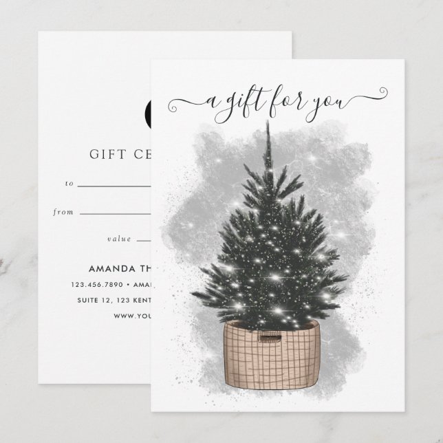 Weihnachtsbaum (Vorne/Hinten)