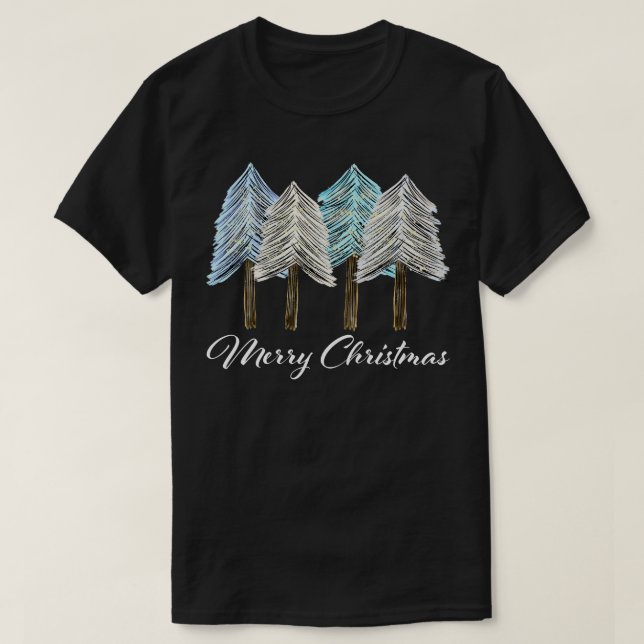 Weihnachtsbaum 14 T-Shirt (Design vorne)