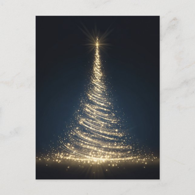 WEIHNACHTSBAUM #1 POSTKARTE (Vorderseite)