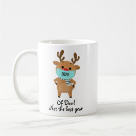 Weihnachtsbaum 2020 Oh Hirsch kein gutes Jahr Kaffeetasse