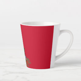Weihnachtsbaum 2021 Rote Latte Tasse