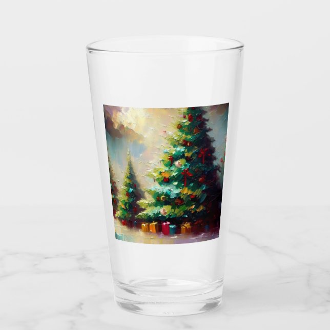 Weihnachtsbaum 2 glas (Vorderseite)