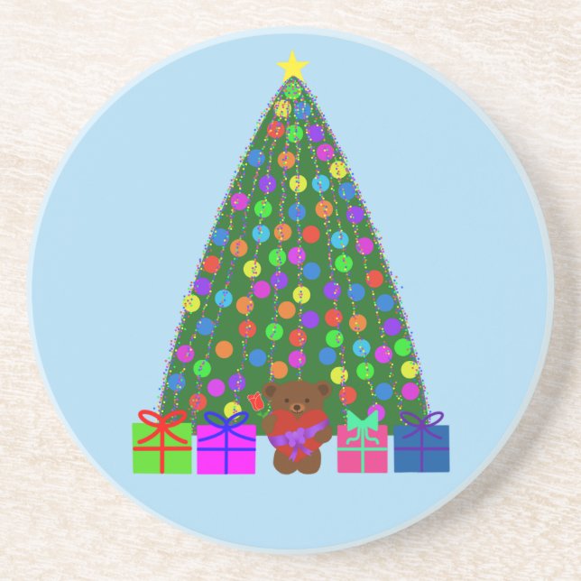 Weihnachtsbaum #2 Untersetzer (Vorne)