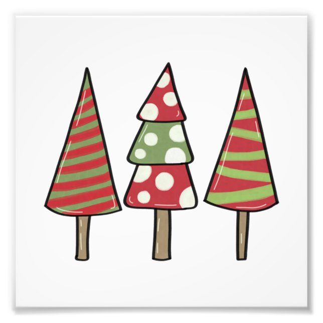 Weihnachtsbaum 37 fotodruck (Vorne)