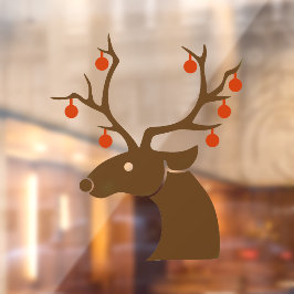 Weihnachtsbaum 3 Fensterheber Fensteraufkleber