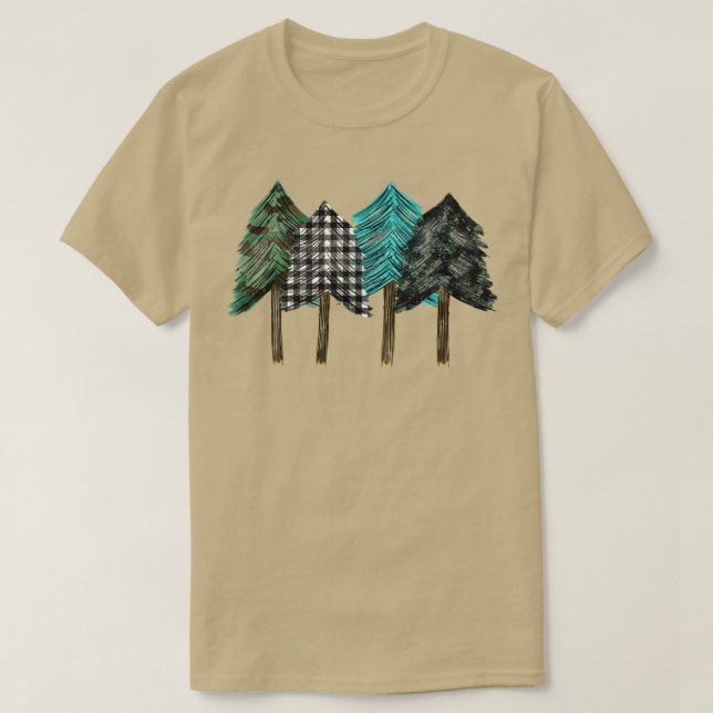 Weihnachtsbaum 3 T-Shirt (Design vorne)