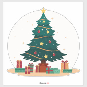 Weihnachtsbaum Aufkleber