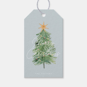 Weihnachtsbaum aus dem Mittelalter Geschenkmarke Geschenkanhänger