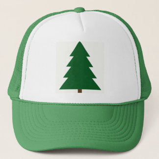 Weihnachtsbaum aus Holz Truckerkappe