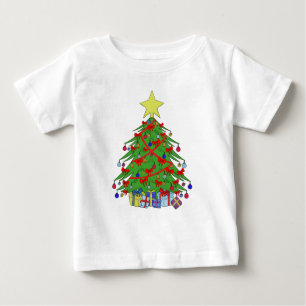 Weihnachtsbaum Baby T-shirt