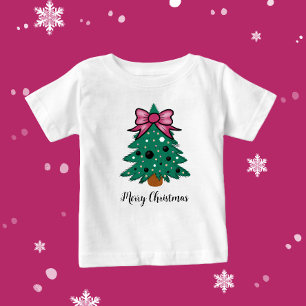 Weihnachtsbaum Baby T-shirt