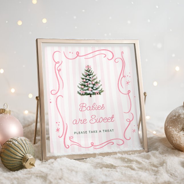 Weihnachtsbaum-Babys sind süß, nimm dir ein Lecker Poster (Von Creator hochgeladen)