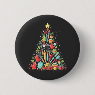 Weihnachtsbaum Backen Koch Cook Xmas Button