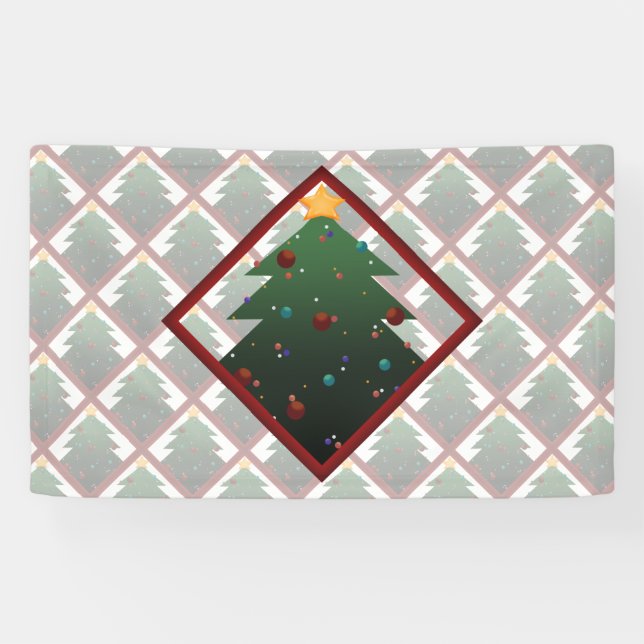 Weihnachtsbaum Banner (Horizontal)