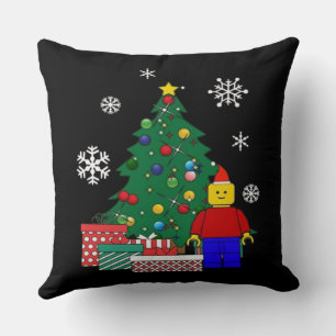 Weihnachtsbaum Baseball Kissen