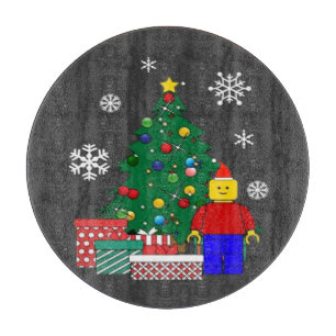 Weihnachtsbaum Baseball Schneidebrett