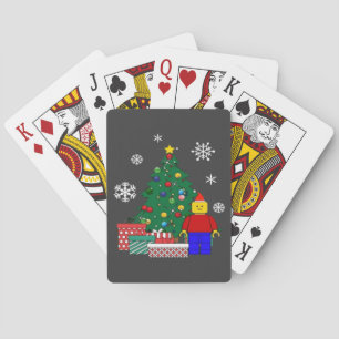 Weihnachtsbaum Baseball Spielkarten