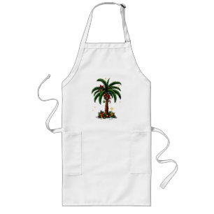Weihnachtsbaum, Beach Aloha Weihnachten Lange Schürze
