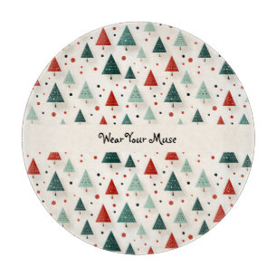 Weihnachtsbaum bezaubernd schneidebrett