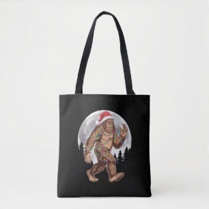 Weihnachtsbaum Bigfoot Weihnachten Lichter Xmas Sa Tasche