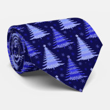 Weihnachtsbaum Blaue Muster Design