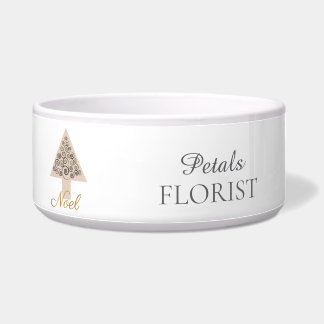 Weihnachtsbaum Boutique Florist Branding, Noel Napf