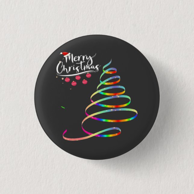  Weihnachtsbaum   Button (Vorderseite)