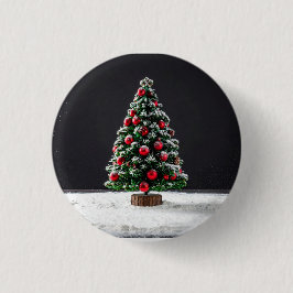 Weihnachtsbaum Button