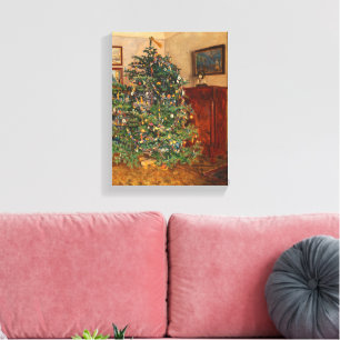 Weihnachtsbaum C Müller Weihnachtsbaum 1914 Leinwanddruck