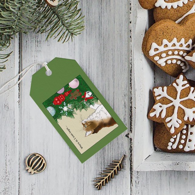 Weihnachtsbaum Calico Cat Ornaments Funny Geschenkanhänger (Von Creator hochgeladen)