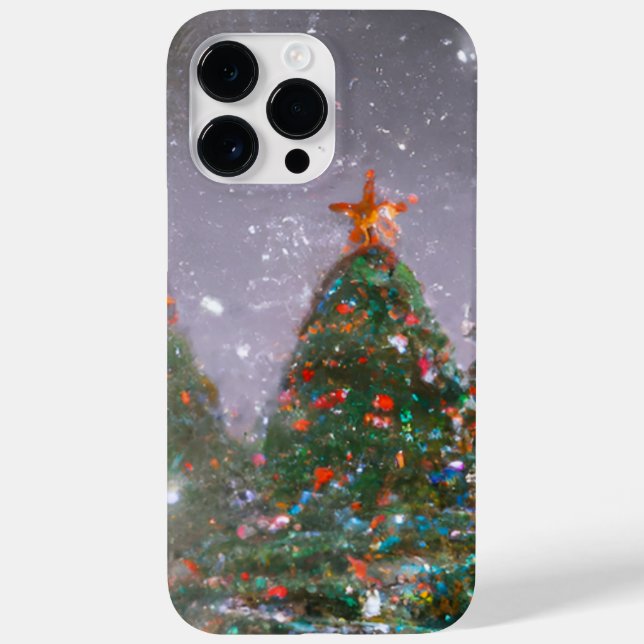 Weihnachtsbaum Case-Mate iPhone 14 Pro Max Hülle (Rückseite)